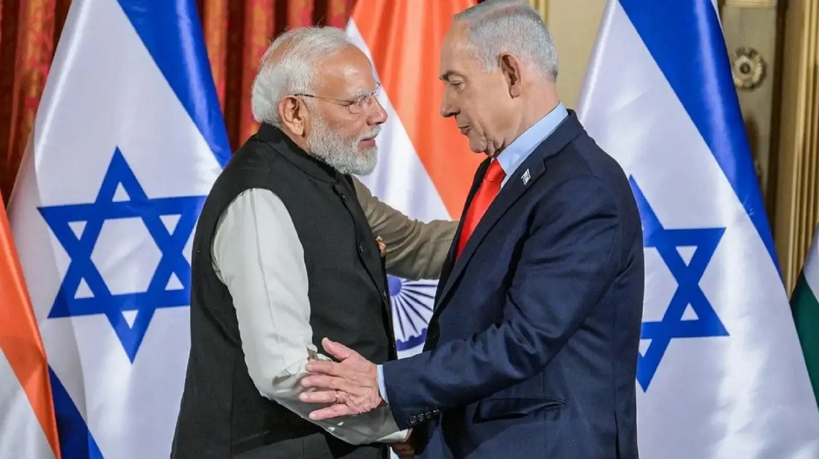 Indian, Israeli PMs discuss strategic partnership, West Asia situation