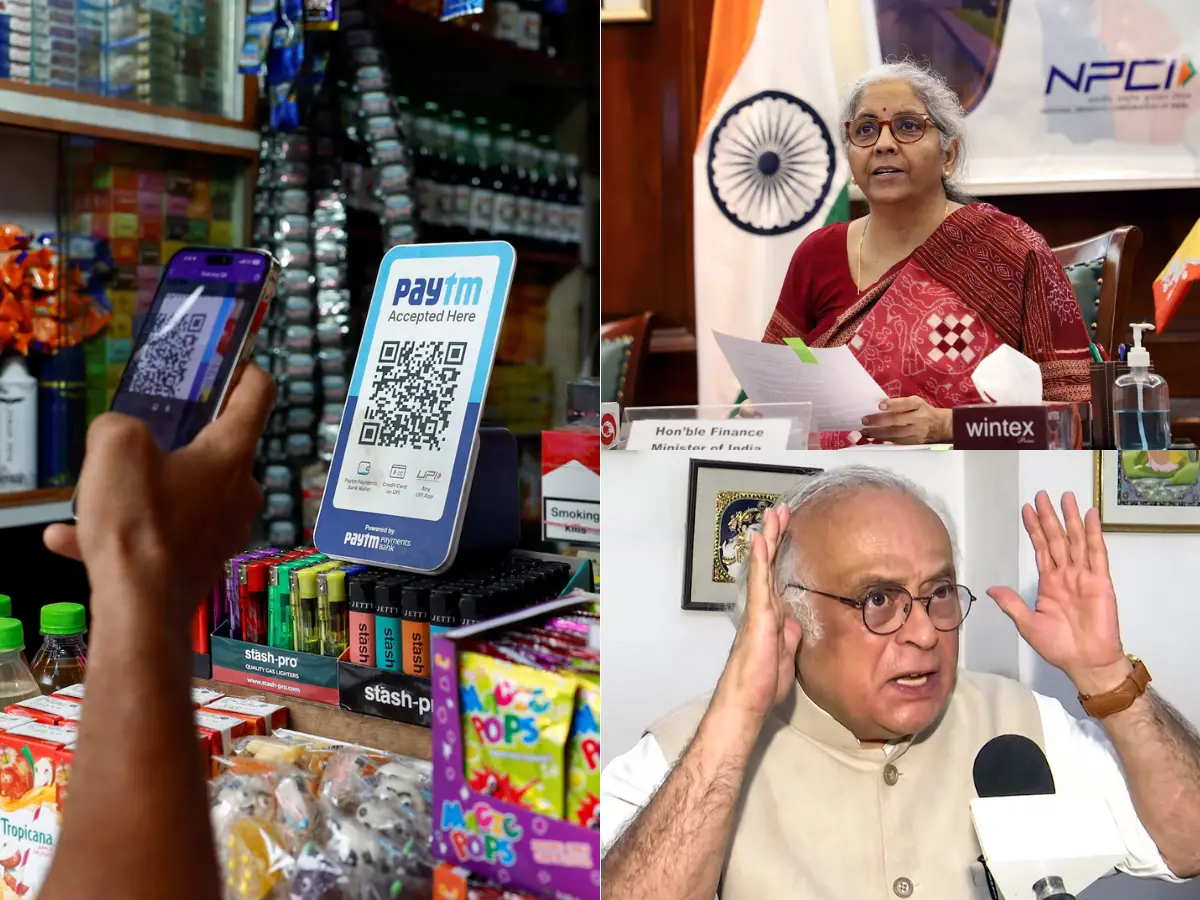 Will ordinary Indian users have to pay for UPI? Nirmala Sitharaman breaks silence on Congress' MDR fee claim