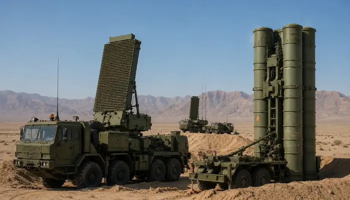Can an S-400 operate in the desert?