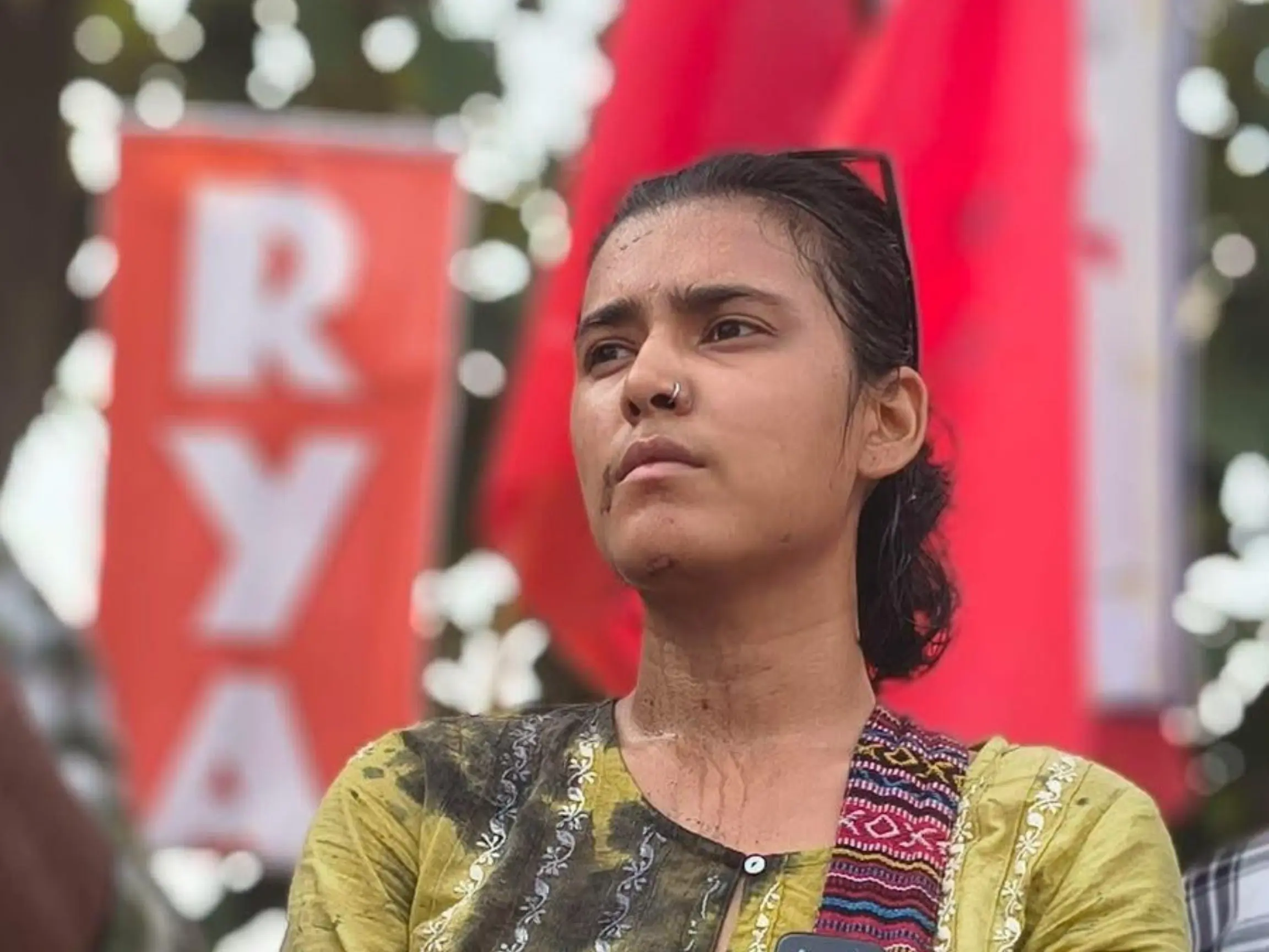 ‘We will write the future with ink’: AISA’s Neha Bora after Jharkhand protest ink attack ‘We will write the future with ink’: AISA’s Neha Bora after Jharkhand protest ink attack