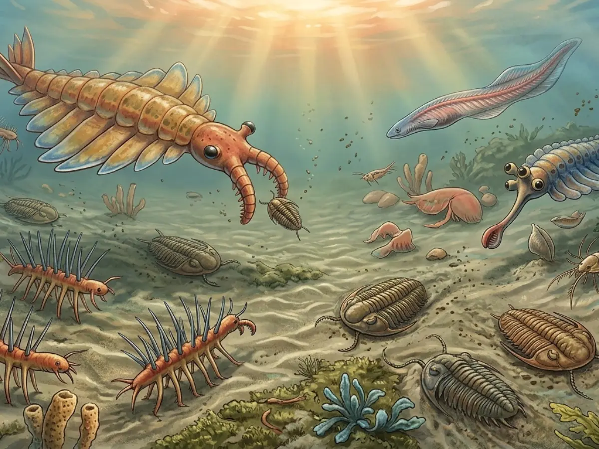 540 million years ago, ancient poop caused life to explode on Earth