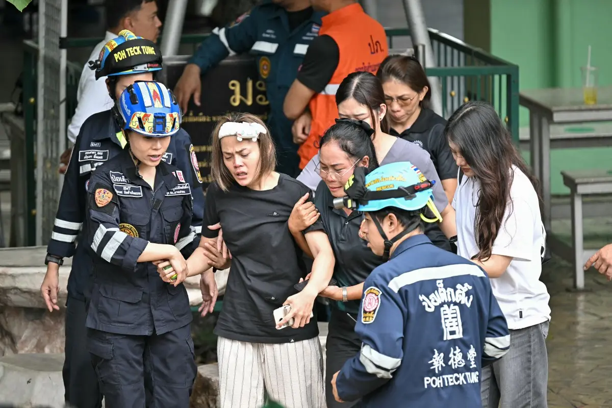 'I was standing in front of the teacher when she was shot': Student recalls Thailand school shooting horror