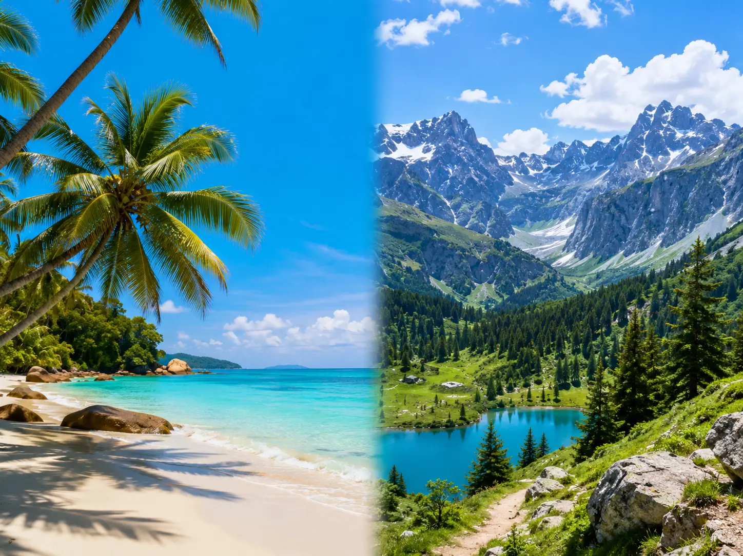 Beach or mountains: which holiday is right for you? Beach or mountains: which holiday is right for you?