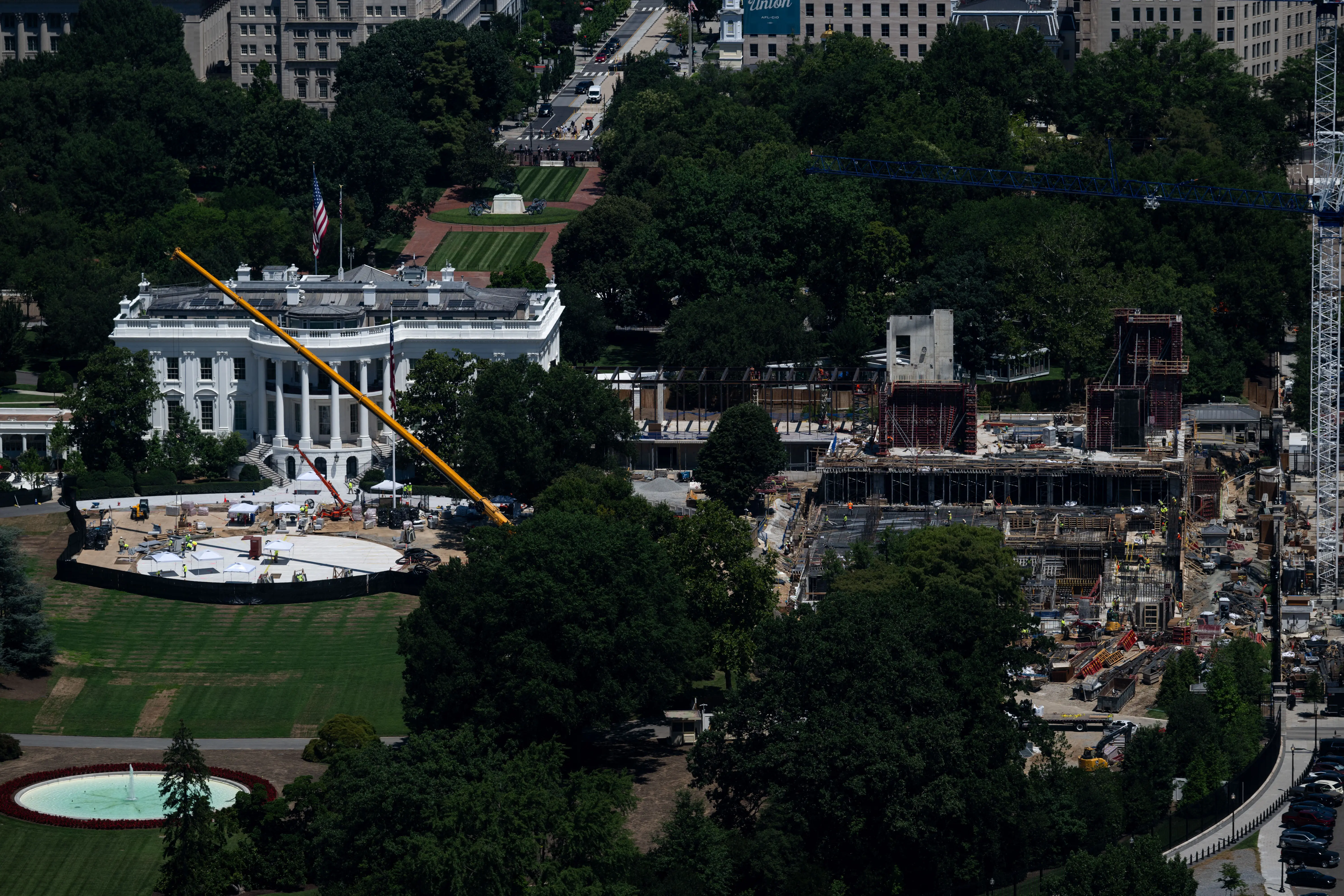 Trump calls White House ballroom ruling a 'national disgrace' as court says Congress approval needed
