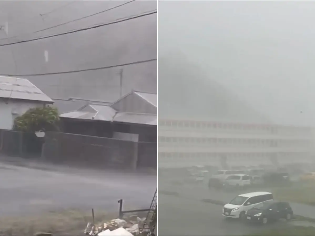 WATCH | Typhoon Dolphin batters Japan as China braces for landfall WATCH | Typhoon Dolphin batters Japan as China braces for landfall