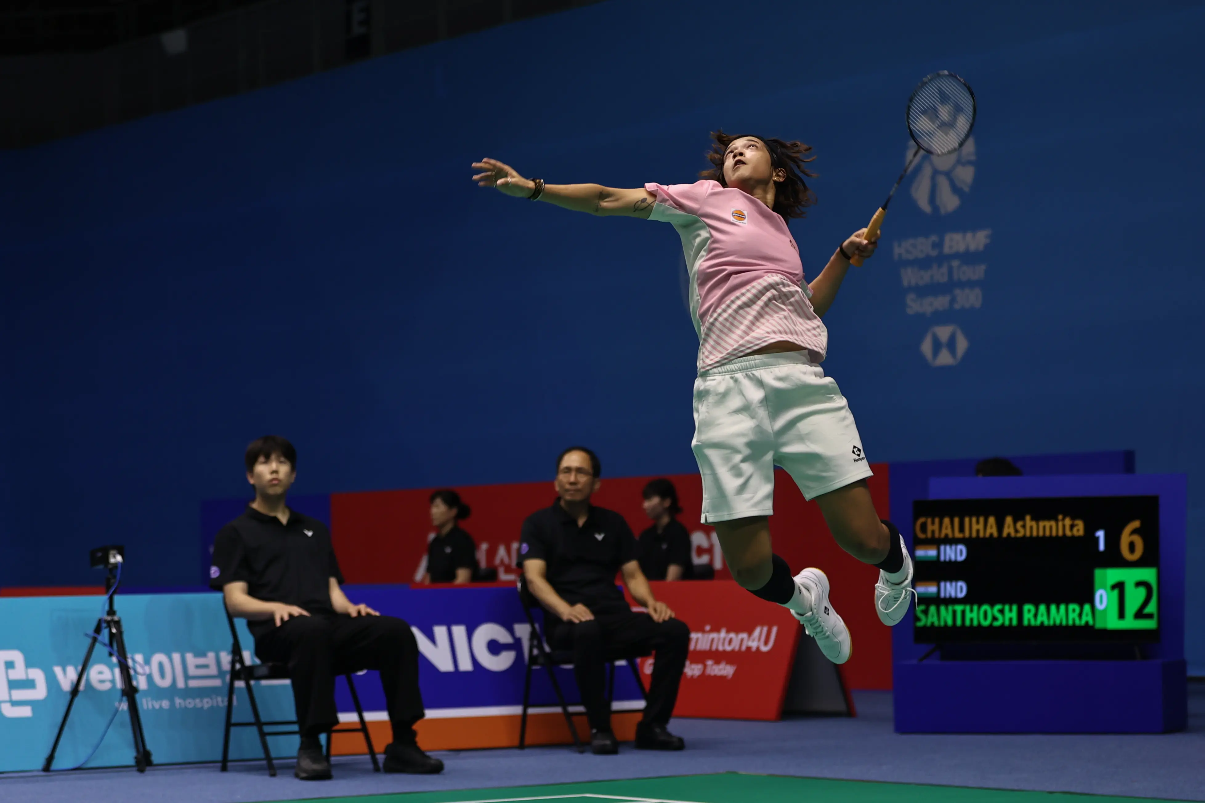 Korea Masters 2026: Ashmita Chaliha beats Rakshitha Ramraj to reach final