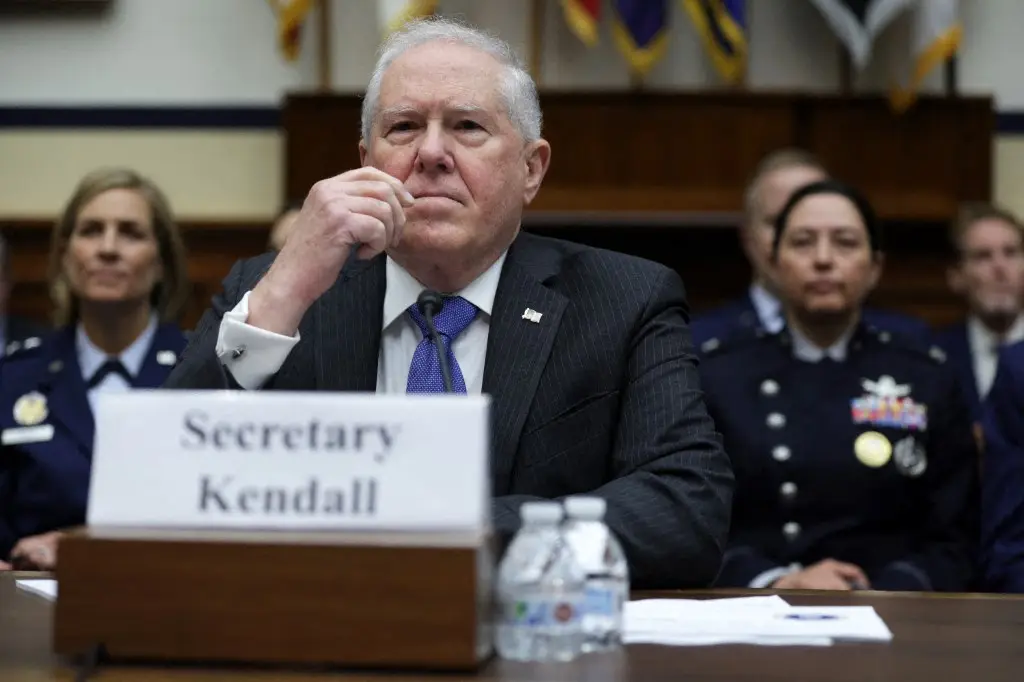 Pentagon revokes former Air Force secretary Frank Kendall’s classified access over alleged Air Force One disclosure