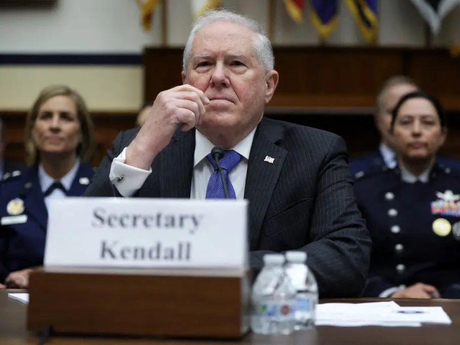 Pentagon revokes former Air Force secretary Frank Kendall’s classified access over alleged Air Force One disclosure Pentagon revokes former Air Force secretary Frank Kendall’s classified access over alleged Air Force One disclosure