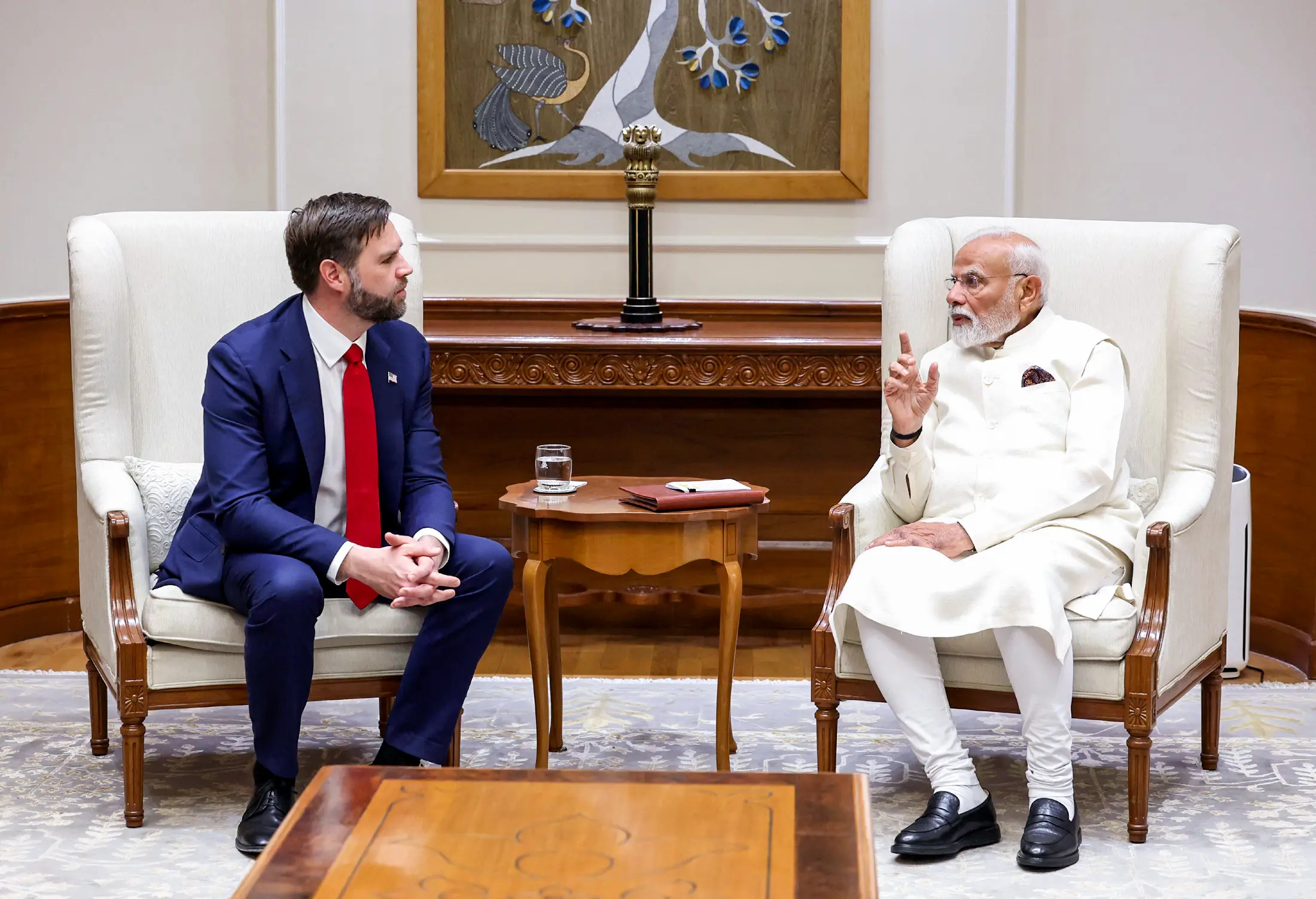 PM Modi receives call from JD Vance, discusses India-US strategic partnership