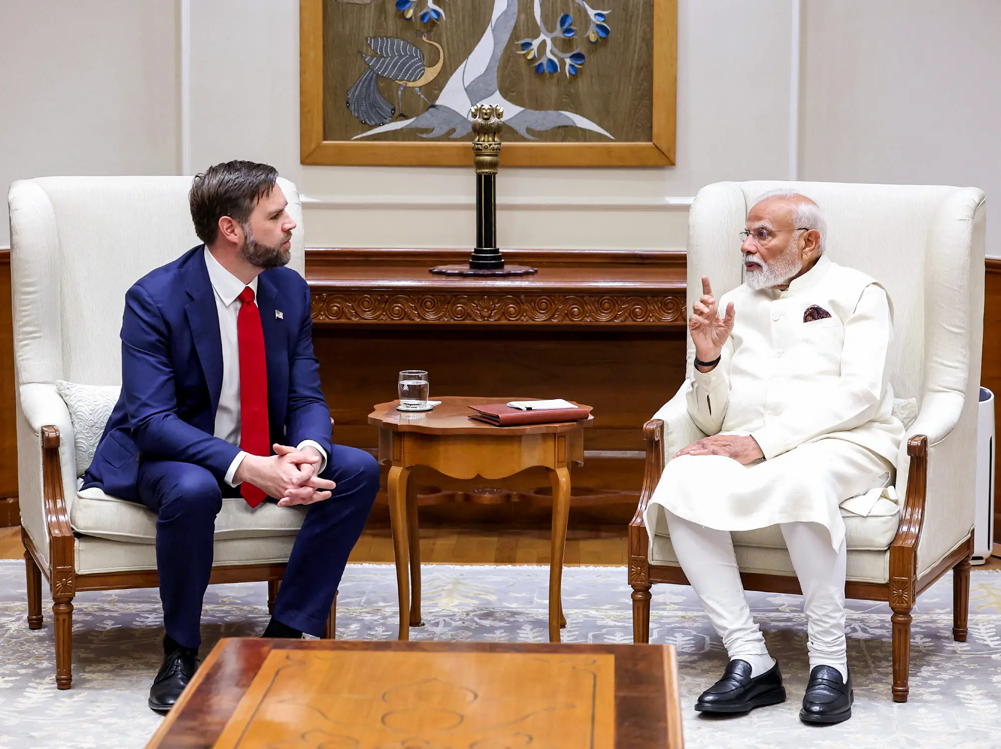 PM Modi receives call from JD Vance, discusses India-US strategic partnership PM Modi receives call from JD Vance, discusses India-US strategic partnership