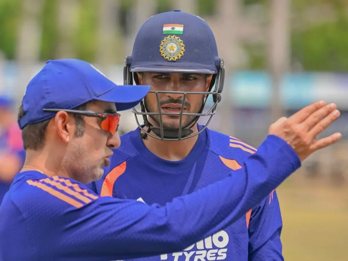 Major boost for India as captain Shubman Gill trains for first time since thumb injury Major boost for India as captain Shubman Gill trains for first time since thumb injury