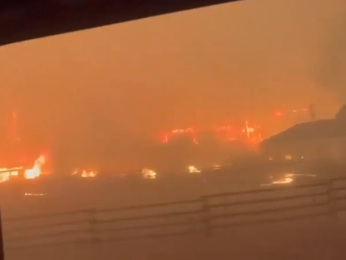 ‘Like a bomb going off’: 20,000 flee as wildfire ravages Canada’s British Columbia | WATCH