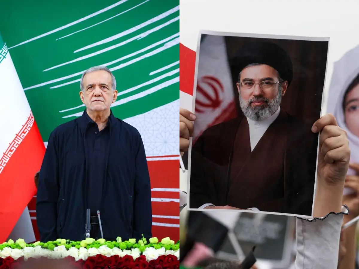 Pezeshkian 'meets' Mojtaba Khamenei amid 'extremely critical' health reports. Here's what we know about the meeting Pezeshkian 'meets' Mojtaba Khamenei amid 'extremely critical' health reports. Here's what we know about the meeting