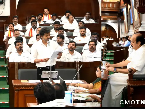 TN Assembly unanimously passes resolution to make state song first at govt events, CM Vijay says 'Tamil is cool' TN Assembly unanimously passes resolution to make state song first at govt events, CM Vijay says 'Tamil is cool'