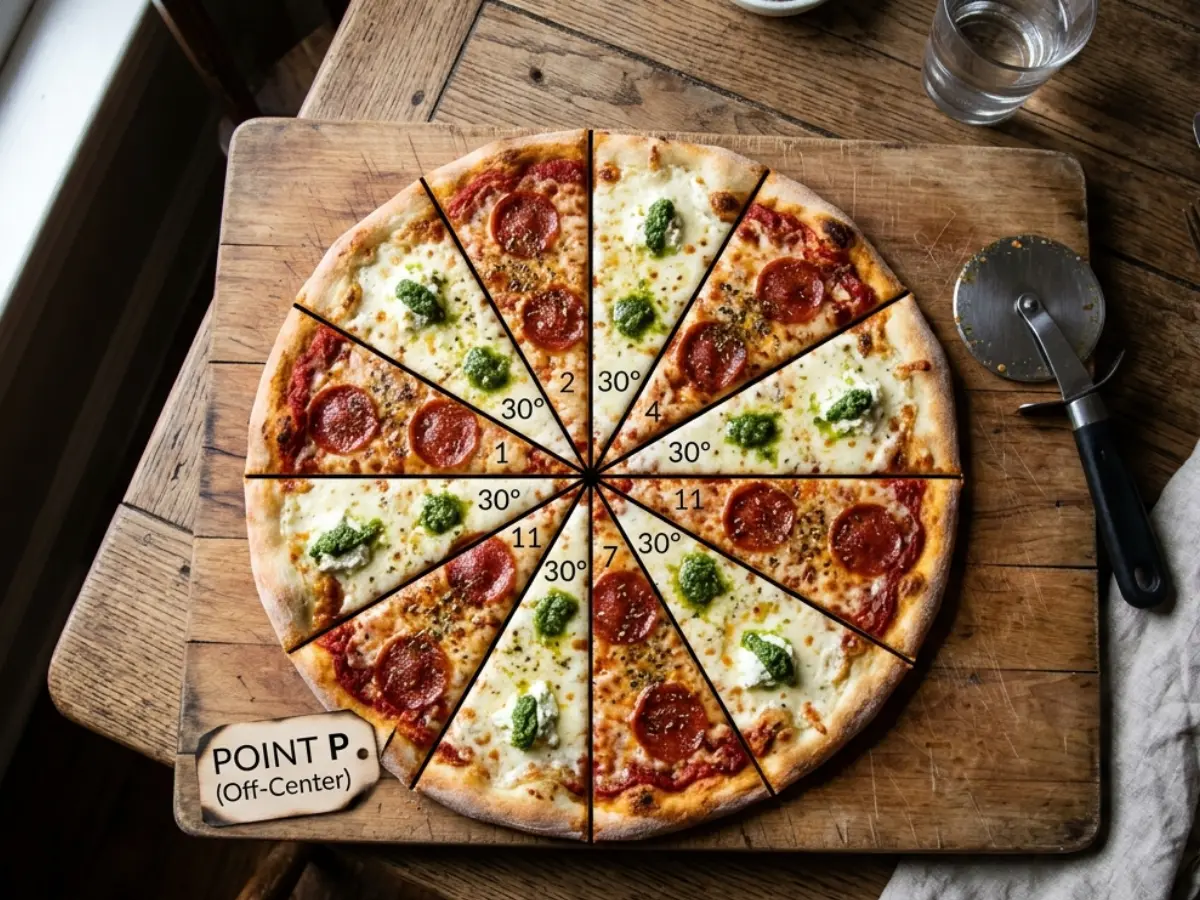 Pizza Theorem - When maths finally has a simple real-life application