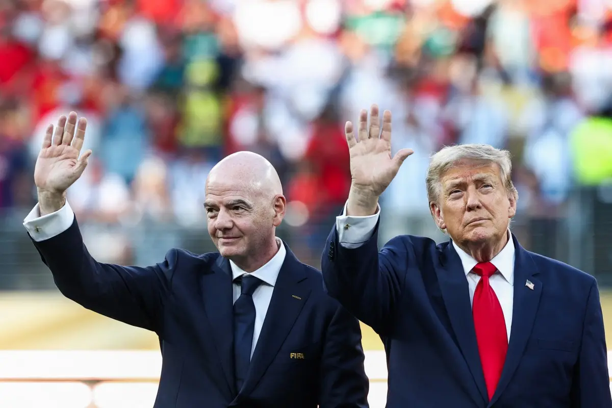 US President Donald Trump backs FIFA chief Gianni Infantino amid ongoing crisis