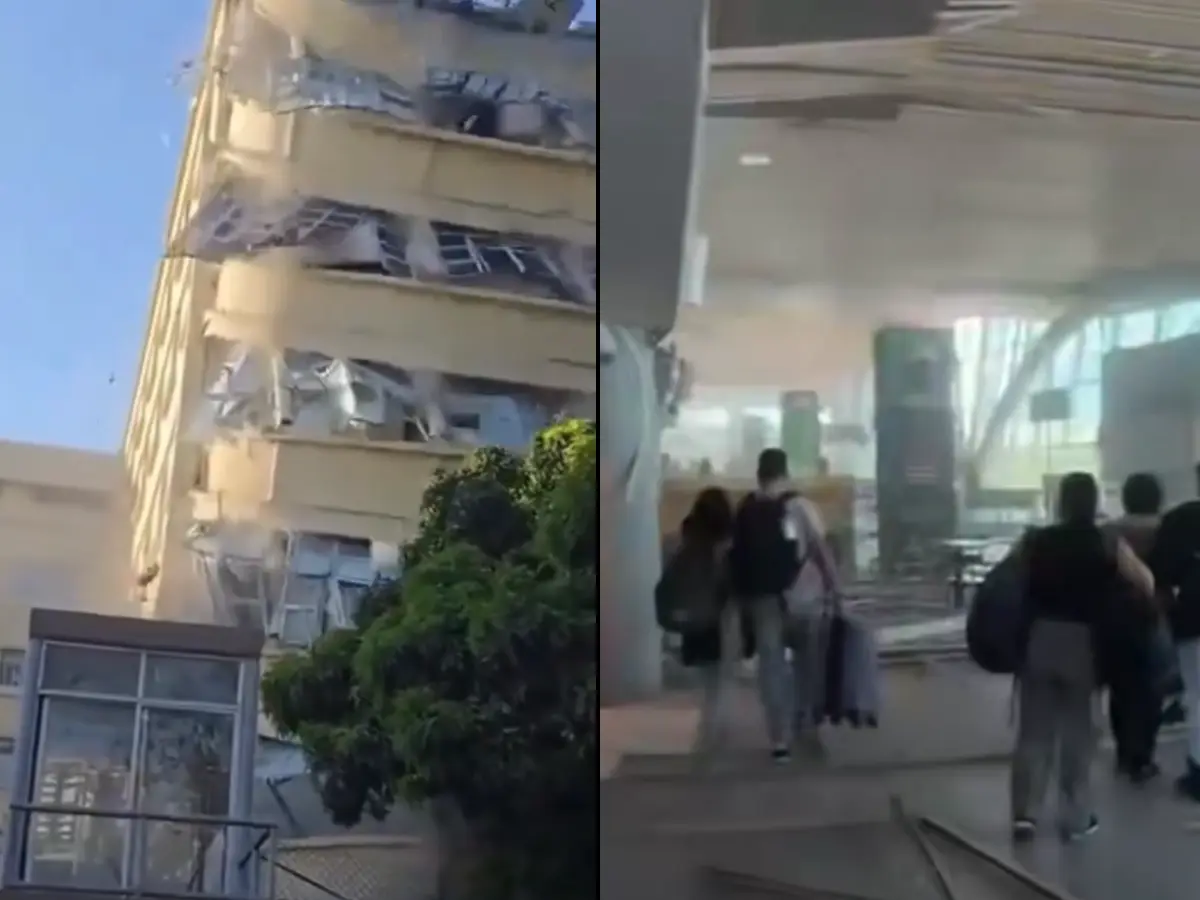 Frightening videos emerge from Colombia earthquake; 5-storey building collapses, chaos at Pereira airport