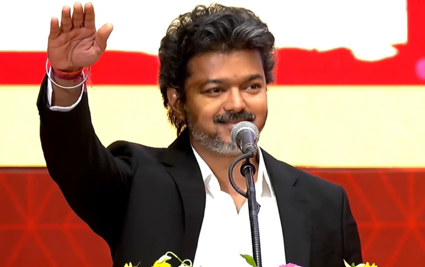 Tamil Nadu CM Vijay leads mass anti-drug pledge for school students