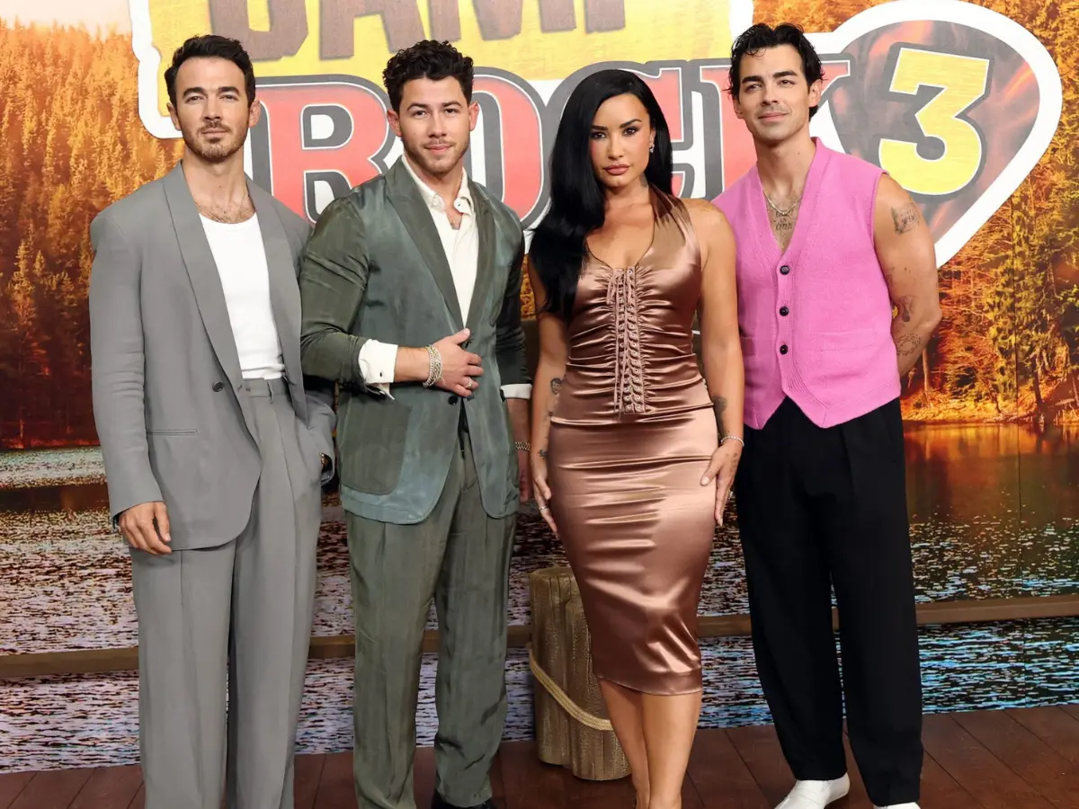 Camp Rock reunion! Demi Lovato, Jonas Brothers walk red carpet together after 16 years Camp Rock reunion! Demi Lovato, Jonas Brothers walk red carpet together after 16 years