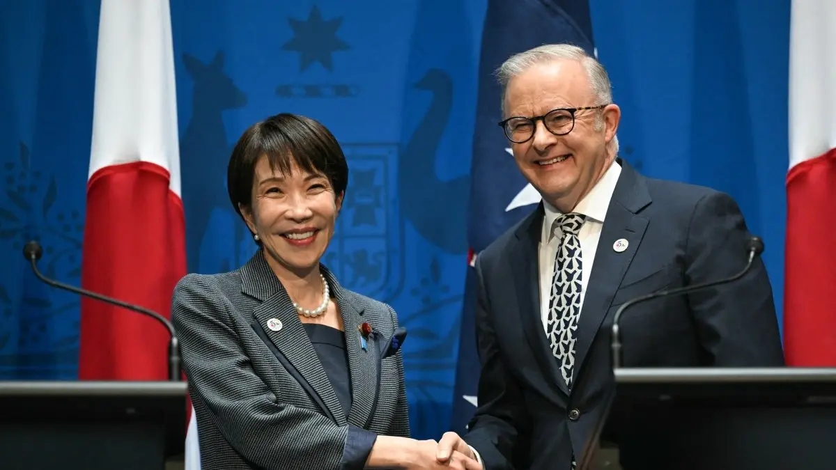 Australian PM Albanese under fire over 'melon' joke about Japanese counterpart Sanae Takaichi