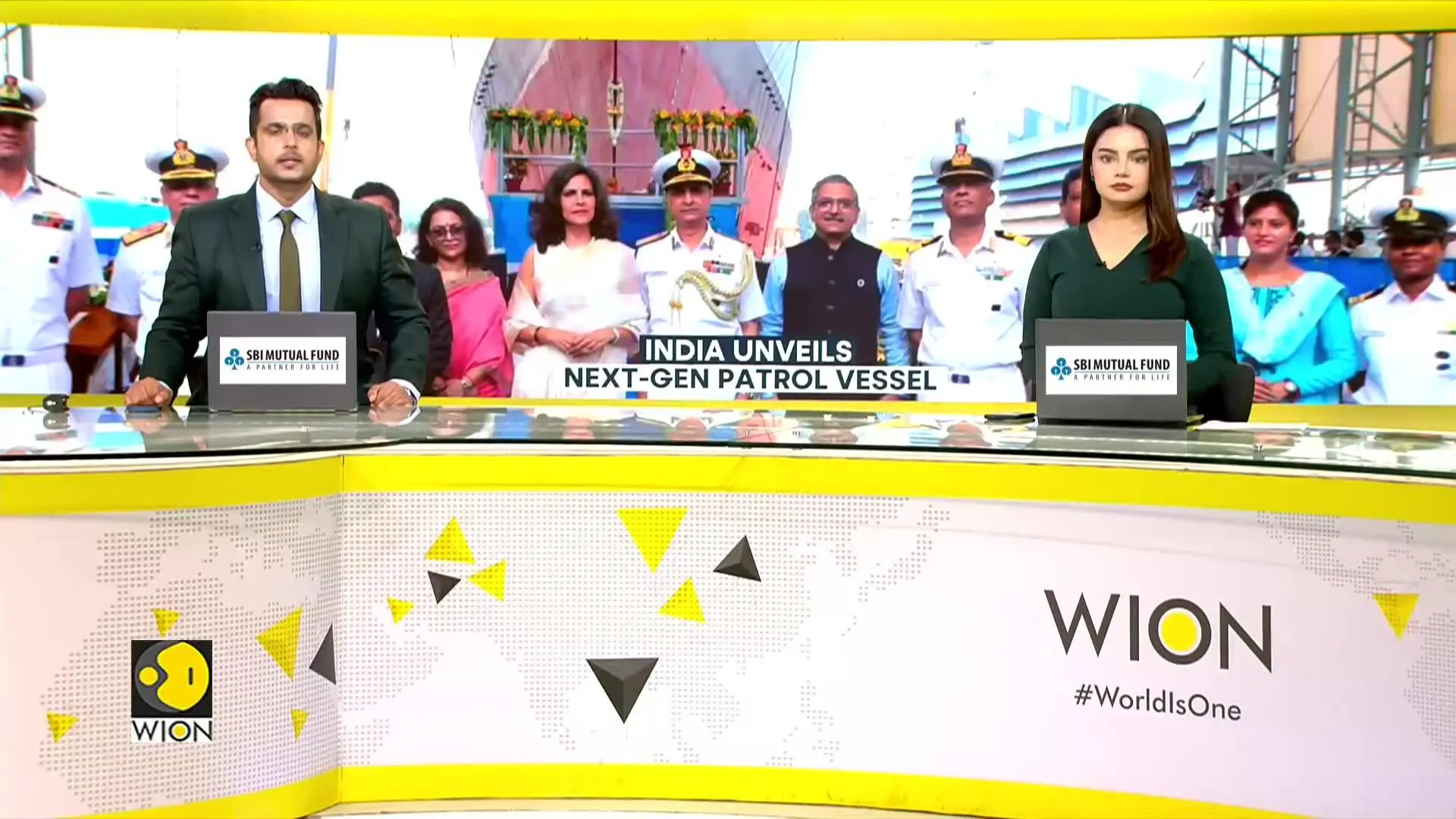 Indian navy gets next-generation patrol vessel launched; Shruti launched at GRSE Kolkata