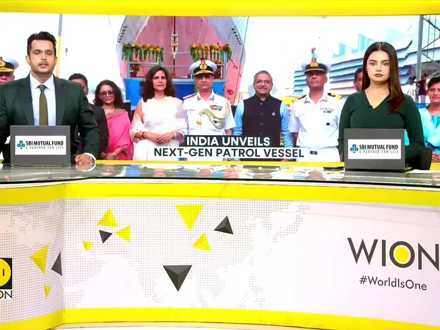 Indian navy gets next-generation patrol vessel launched; Shruti launched at GRSE Kolkata