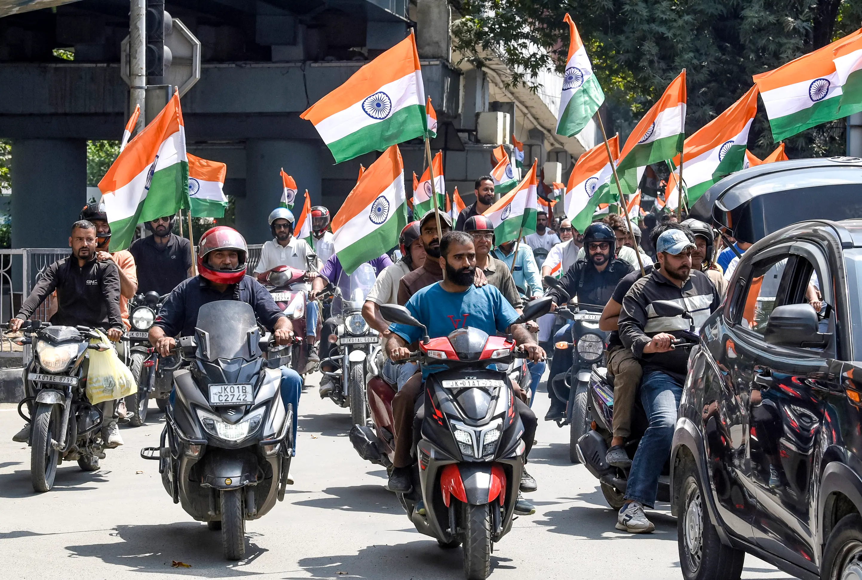 1. Putting the Tricolour on your car can be illegal