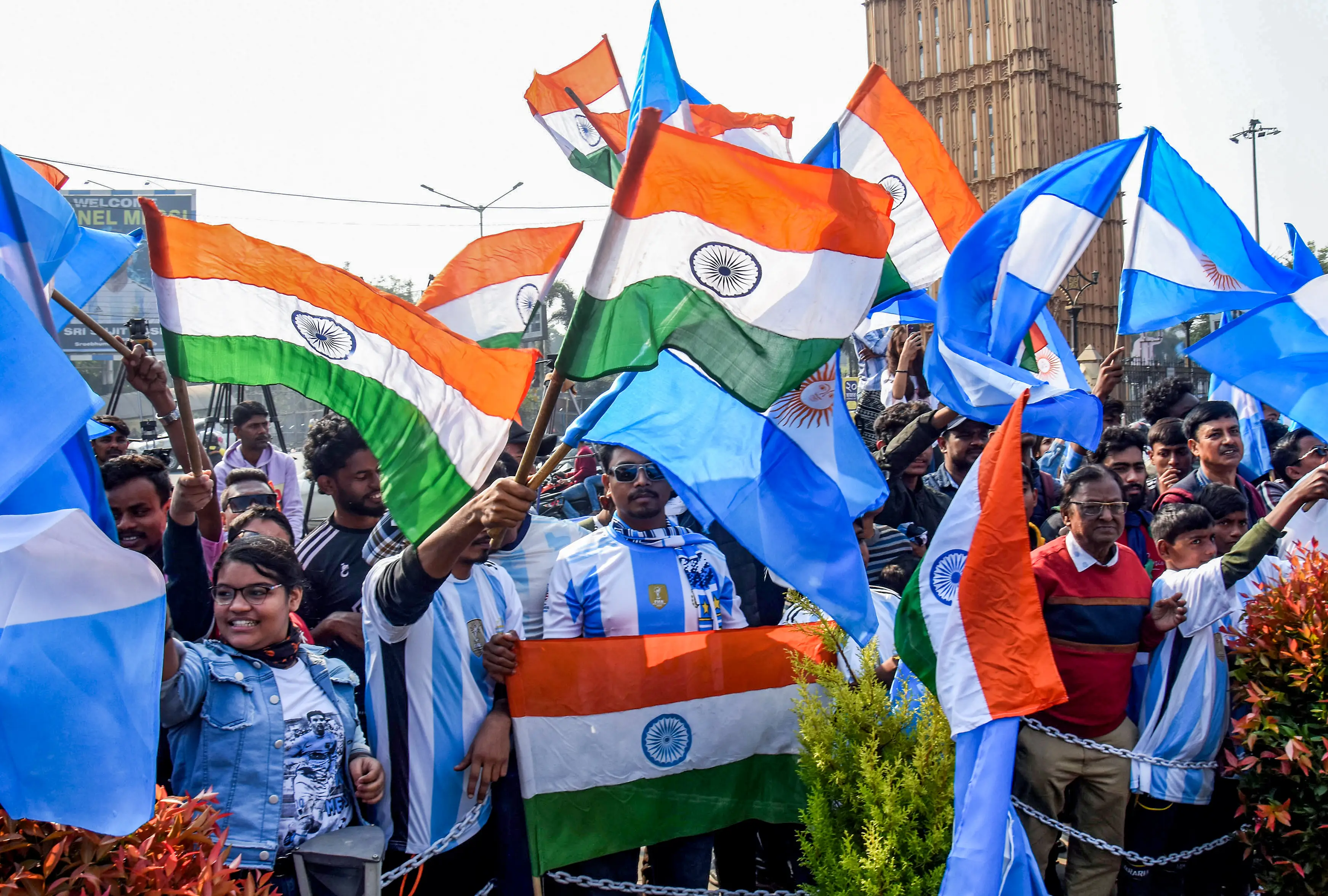 5. The Tricolour has strict rules when displayed with other flags
