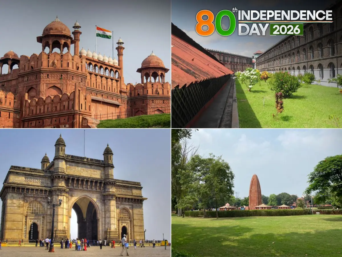 Independence Day 2026: Historical sites that reveal untold story of India’s freedom struggle