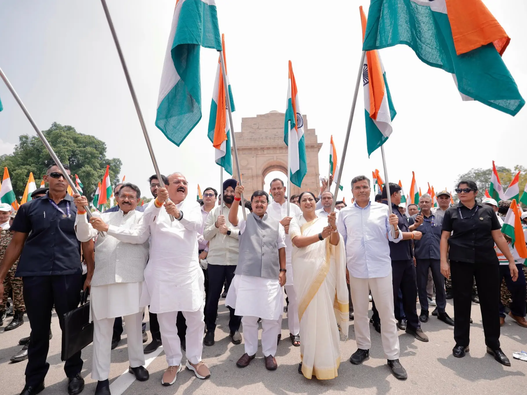 ‘Nation First’: Delhi CM Rekha Gupta joins Tiranga Yatra at Kartavya Path, urges residents to hoist Tricolour at home ‘Nation First’: Delhi CM Rekha Gupta joins Tiranga Yatra at Kartavya Path, urges residents to hoist Tricolour at home