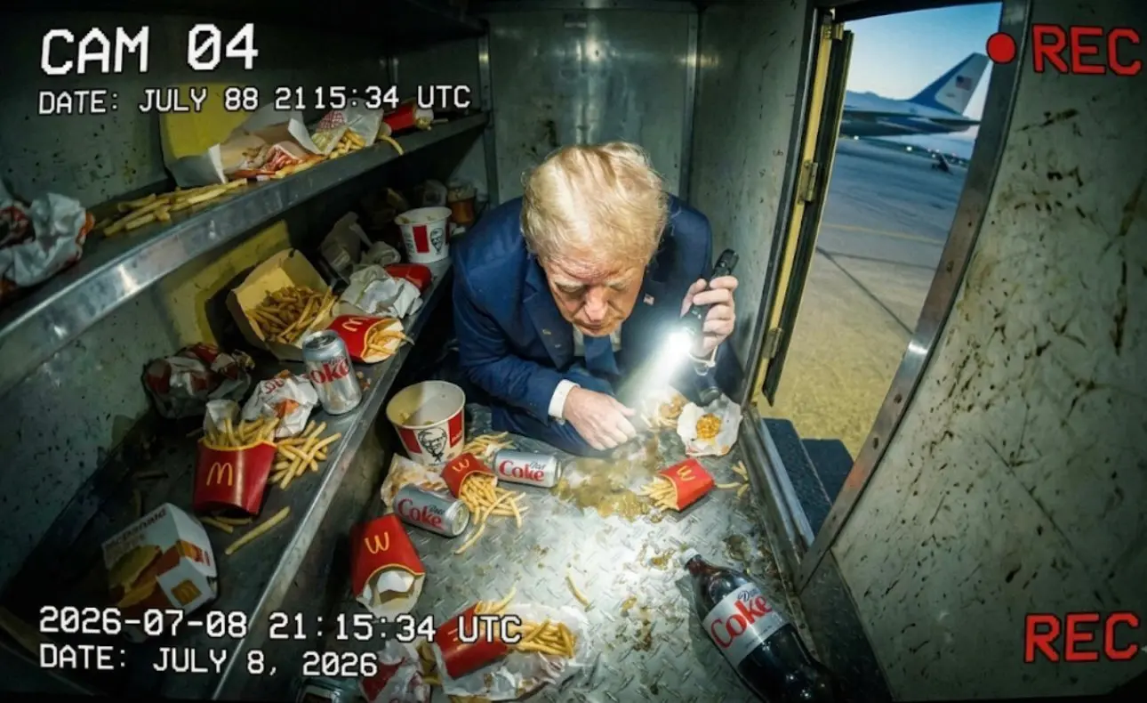 Trump’s secret plane switch sparks ‘catering cart’ memes online, AI Obama and Biden have the last laugh