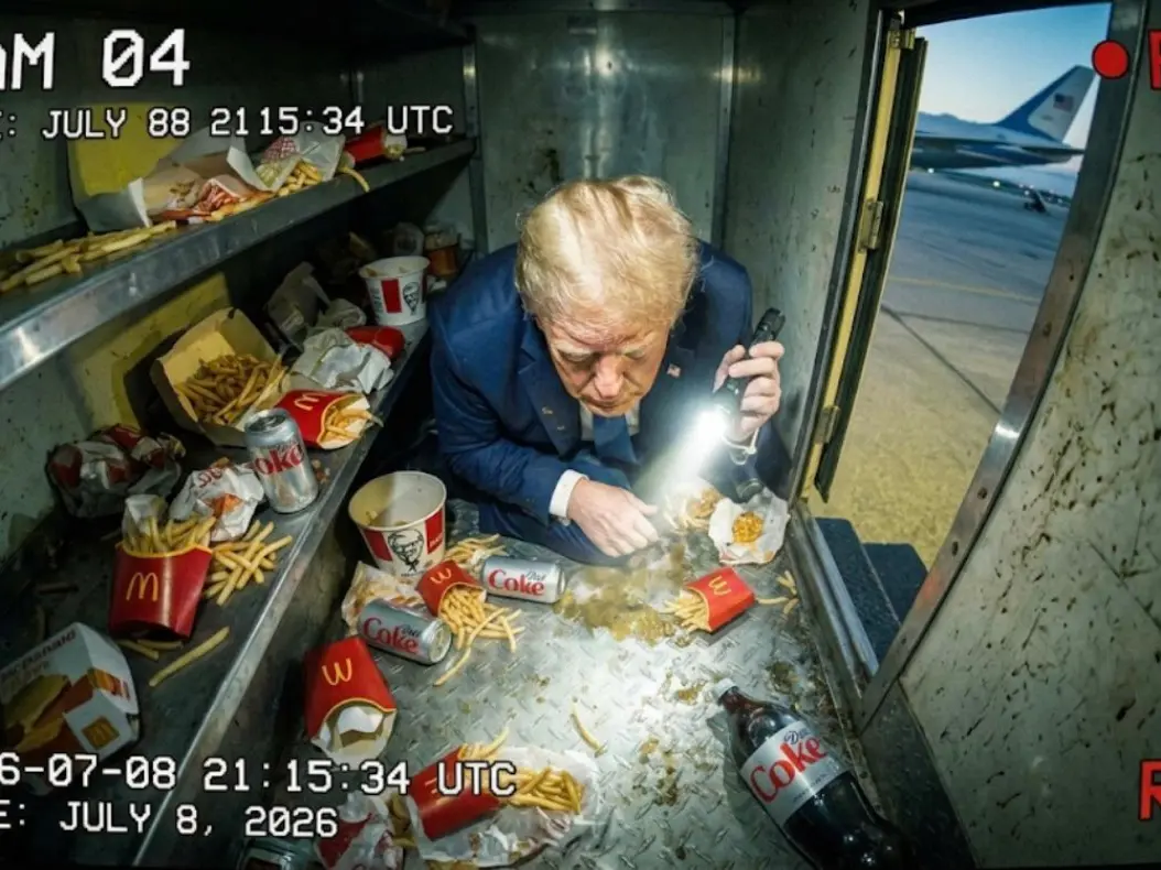 Trump’s secret plane switch sparks ‘catering cart’ memes online, AI Obama and Biden have the last laugh Trump’s secret plane switch sparks ‘catering cart’ memes online, AI Obama and Biden have the last laugh