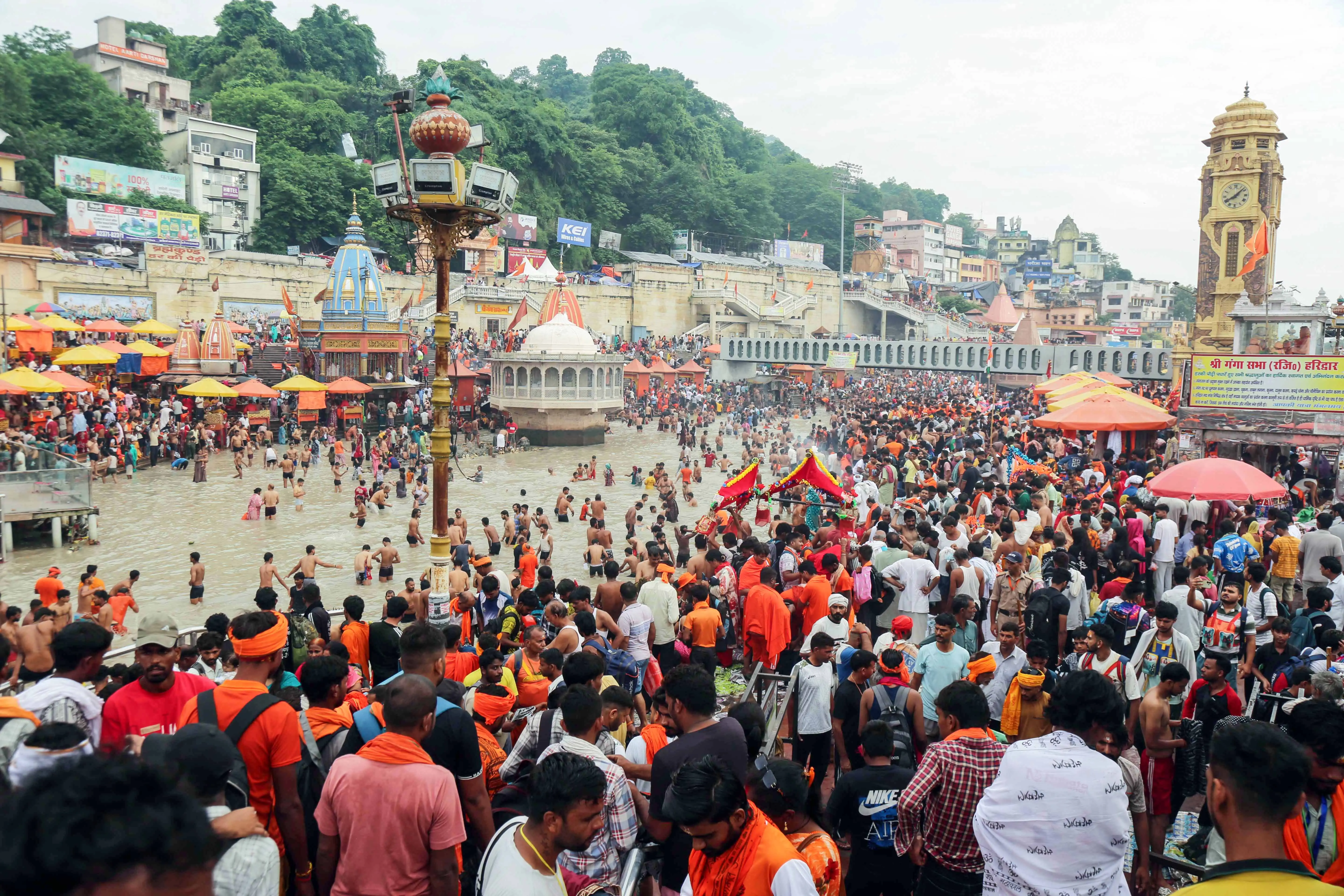 7,000 tonnes of garbage, bottles of urine: Haridwar launches mega cleanup after Kanwar Yatra