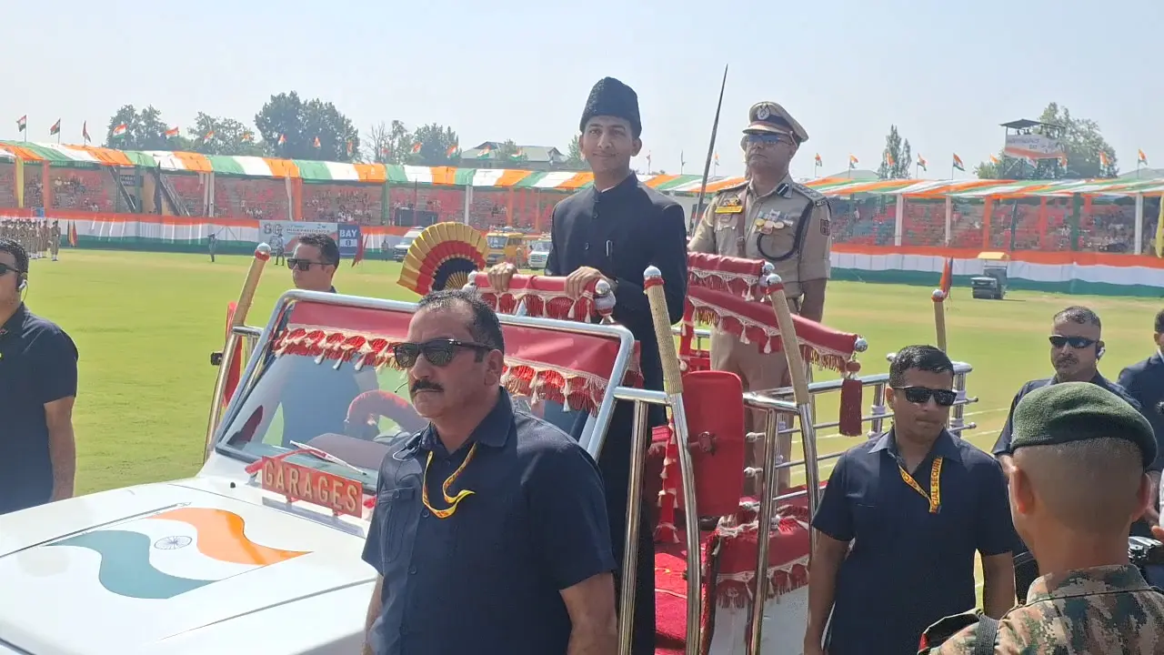 Full-dress rehearsal held at Srinagar’s Bakshi stadium ahead of Independence Day