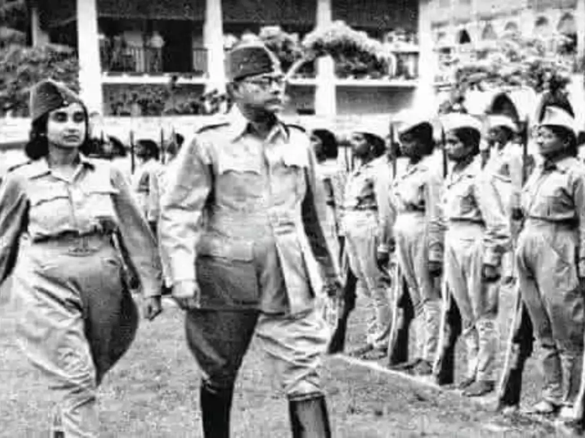 The Indian National Army had a women’s regiment