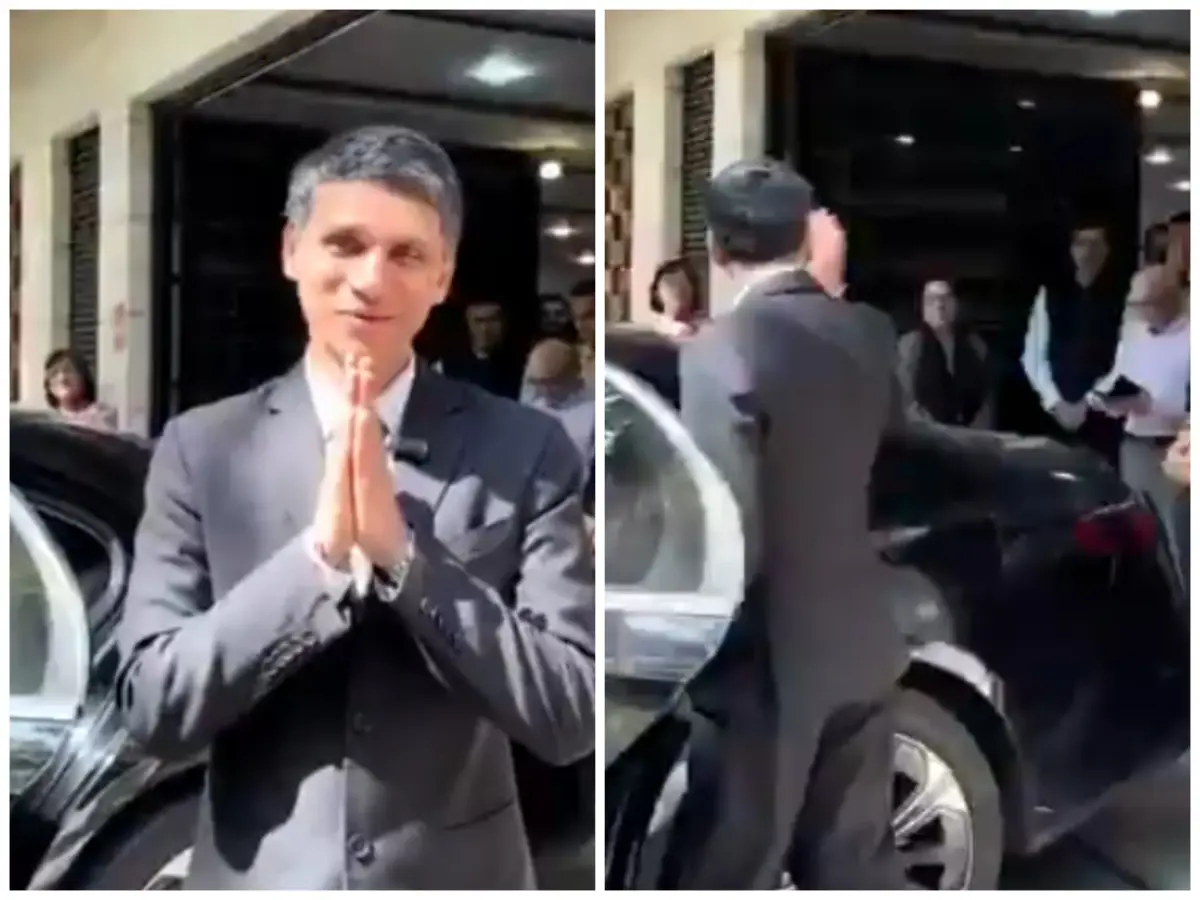India's ambassador to Iran Rudra Gaurav Shresth delivers farewell in Farsi: Emotional video goes viral