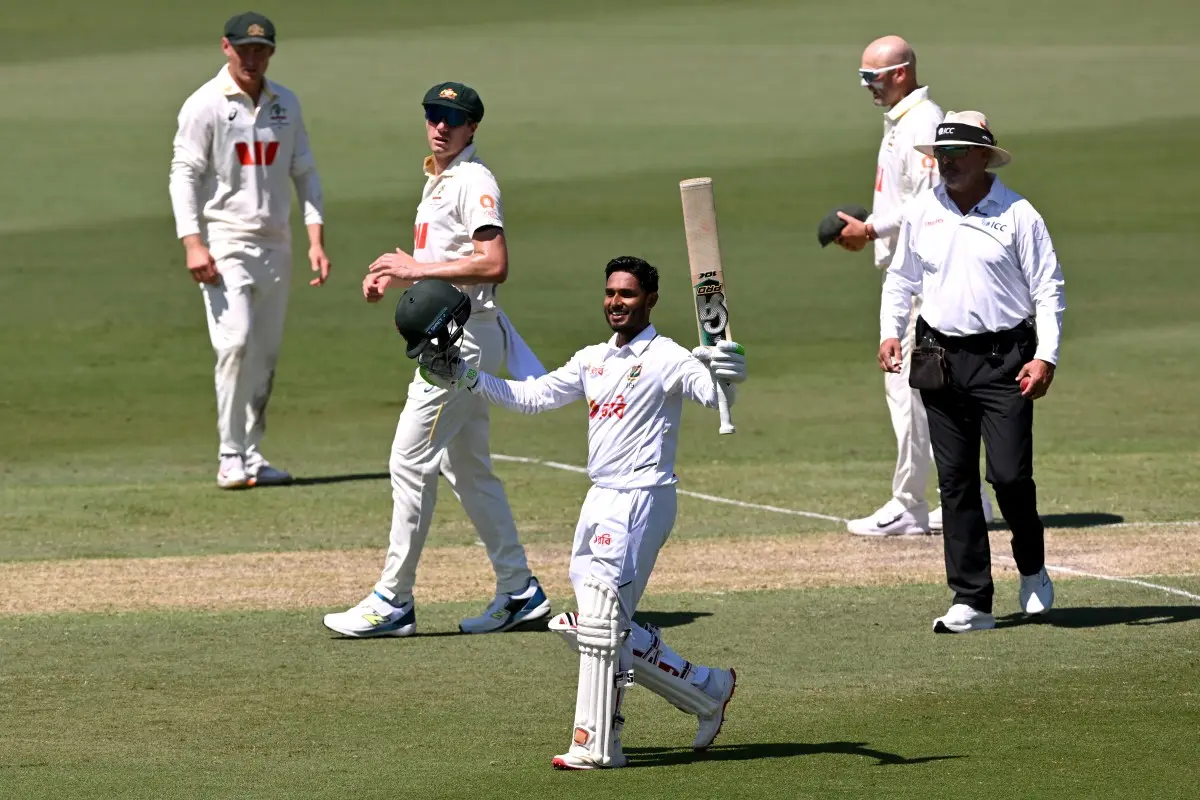 AUS vs BAN, 1st Test Day 2: Tanzid stars as Bangladesh dominate Australia