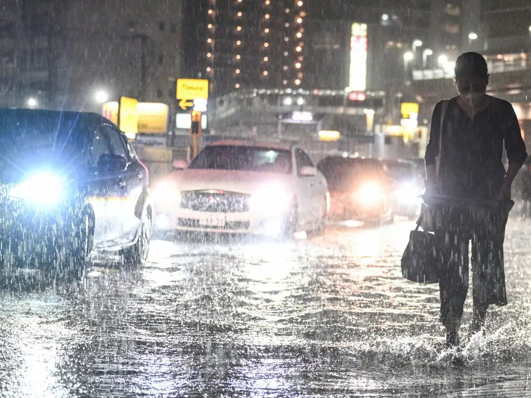 Record rainfall batters eastern Japan, killing eight and stranding thousands at Narita airport Record rainfall batters eastern Japan, killing eight and stranding thousands at Narita airport