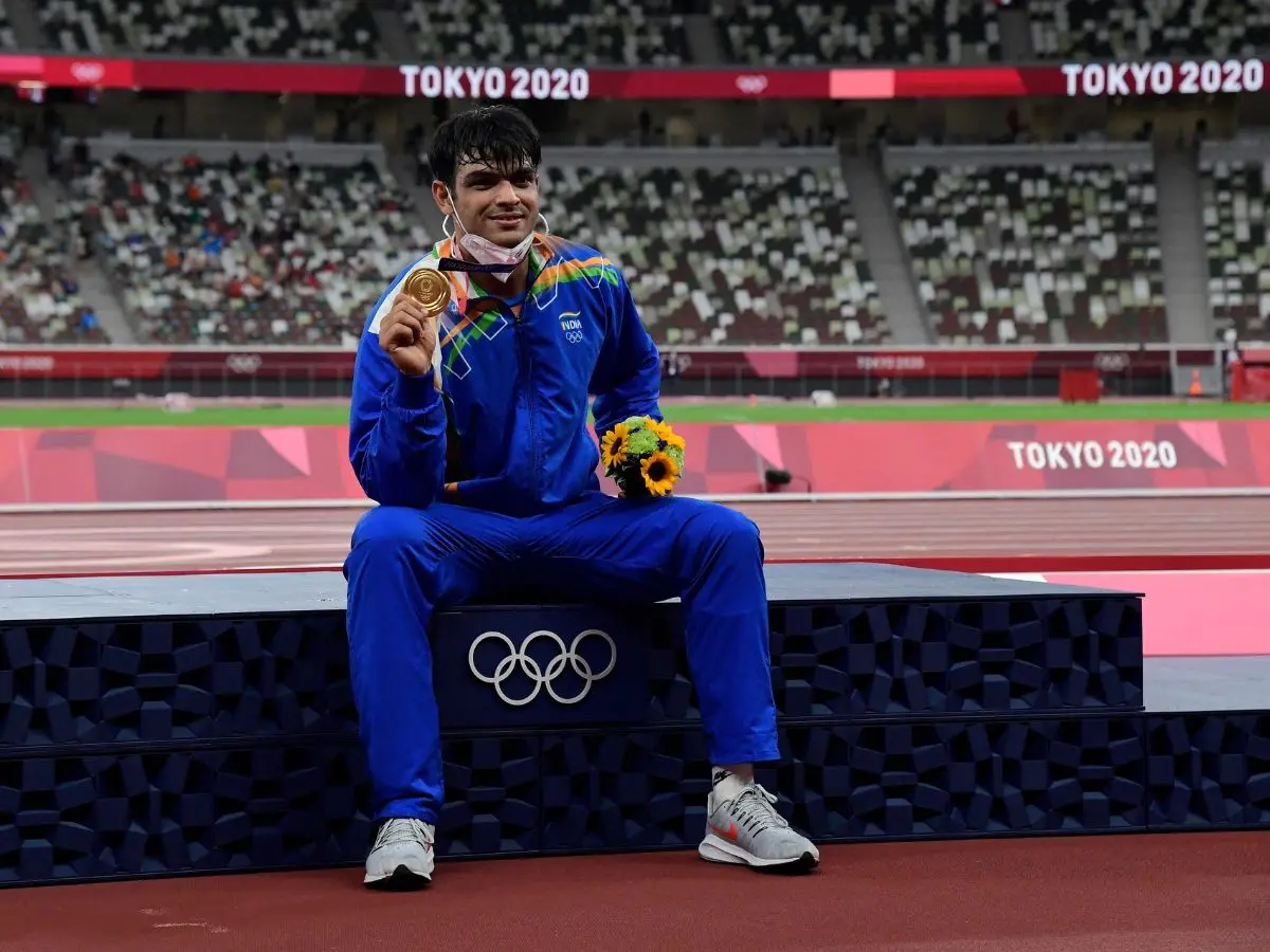 2021 Neeraj Chopra Wins Javelin Gold