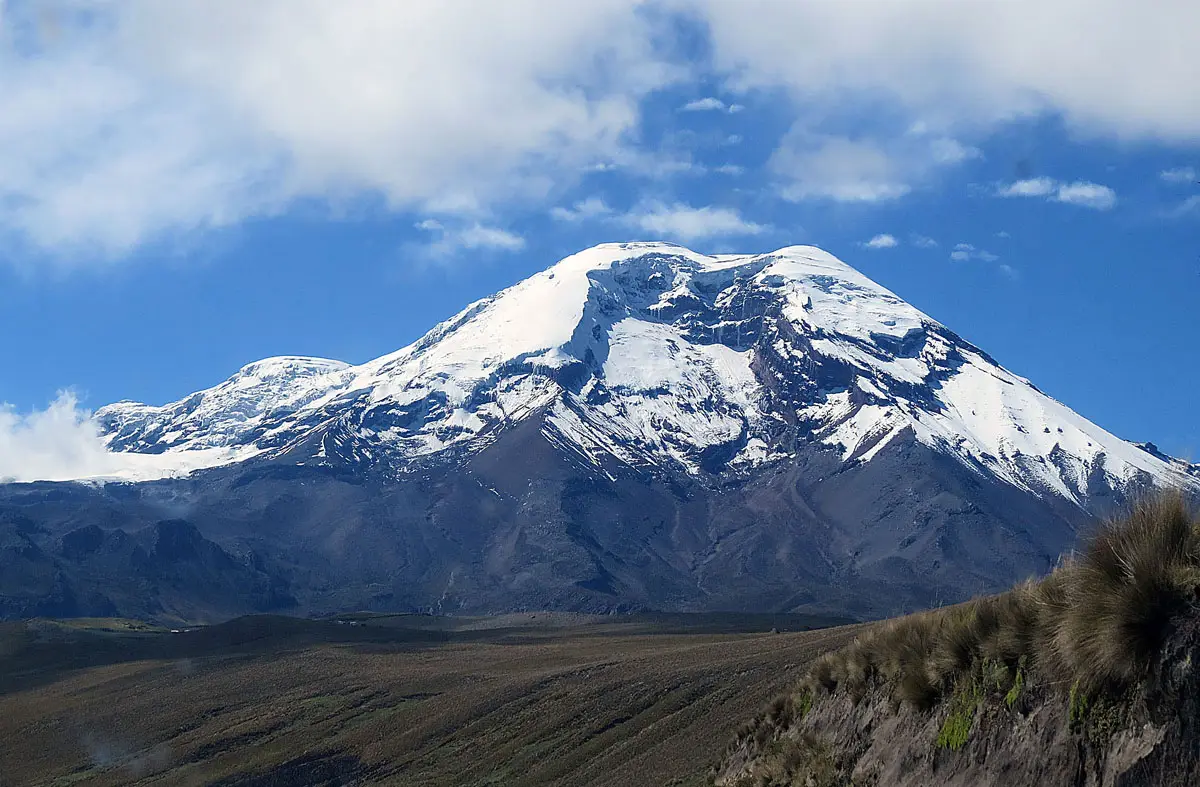 Mount Chimborazo in Ecuador