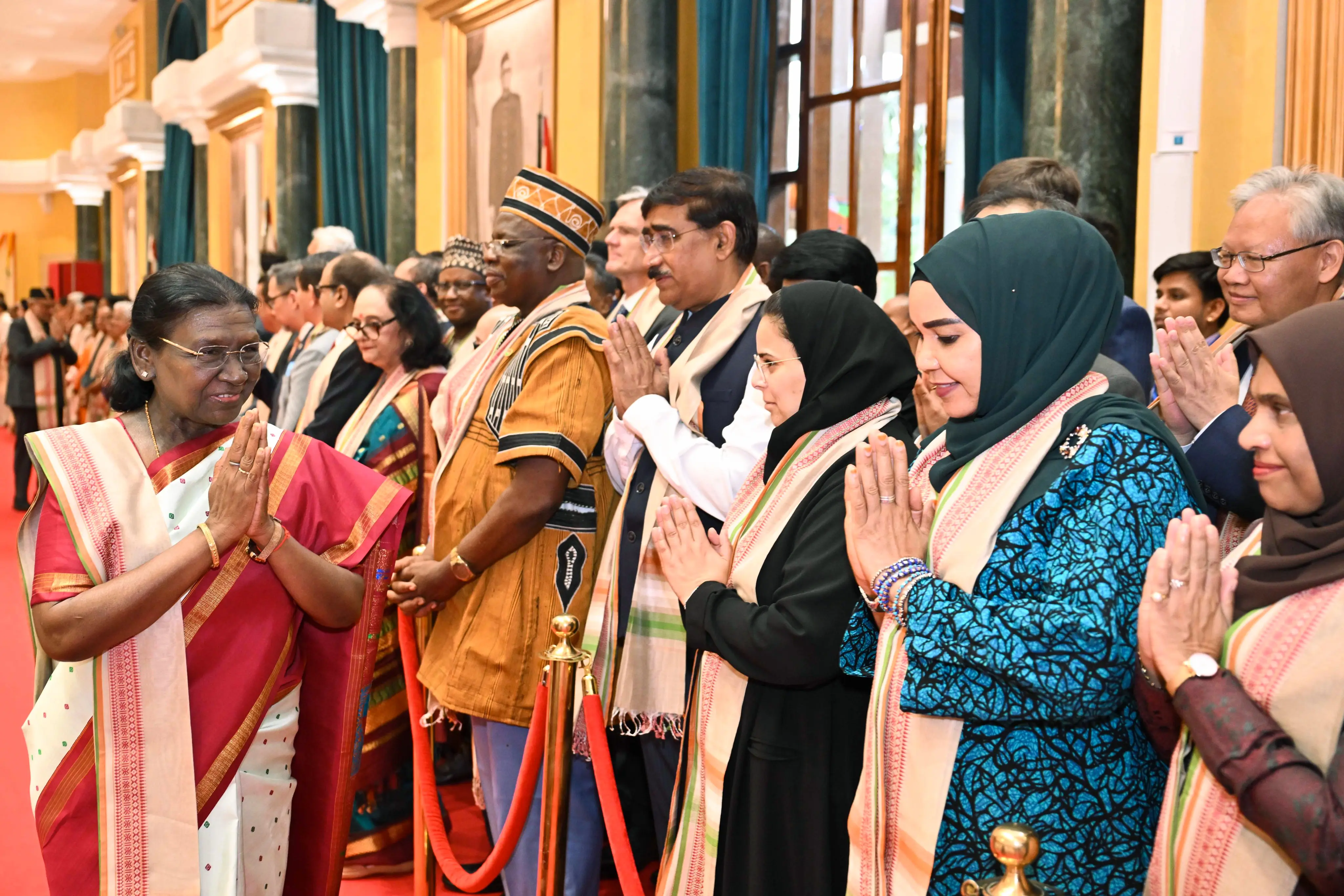 Watch: President Murmu hosts Independence Day 'At Home' reception; PM Modi, US envoy Gor in attendance