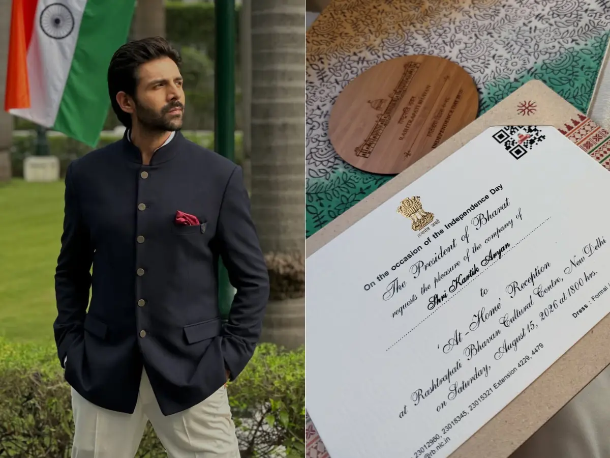 Kartik Aaryan attends President Droupadi Murmu’s Independence Day ‘At Home’ reception Kartik Aaryan attends President Droupadi Murmu’s Independence Day ‘At Home’ reception
