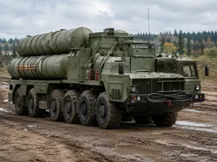 Why does an S-400 vehicle have so many wheels?