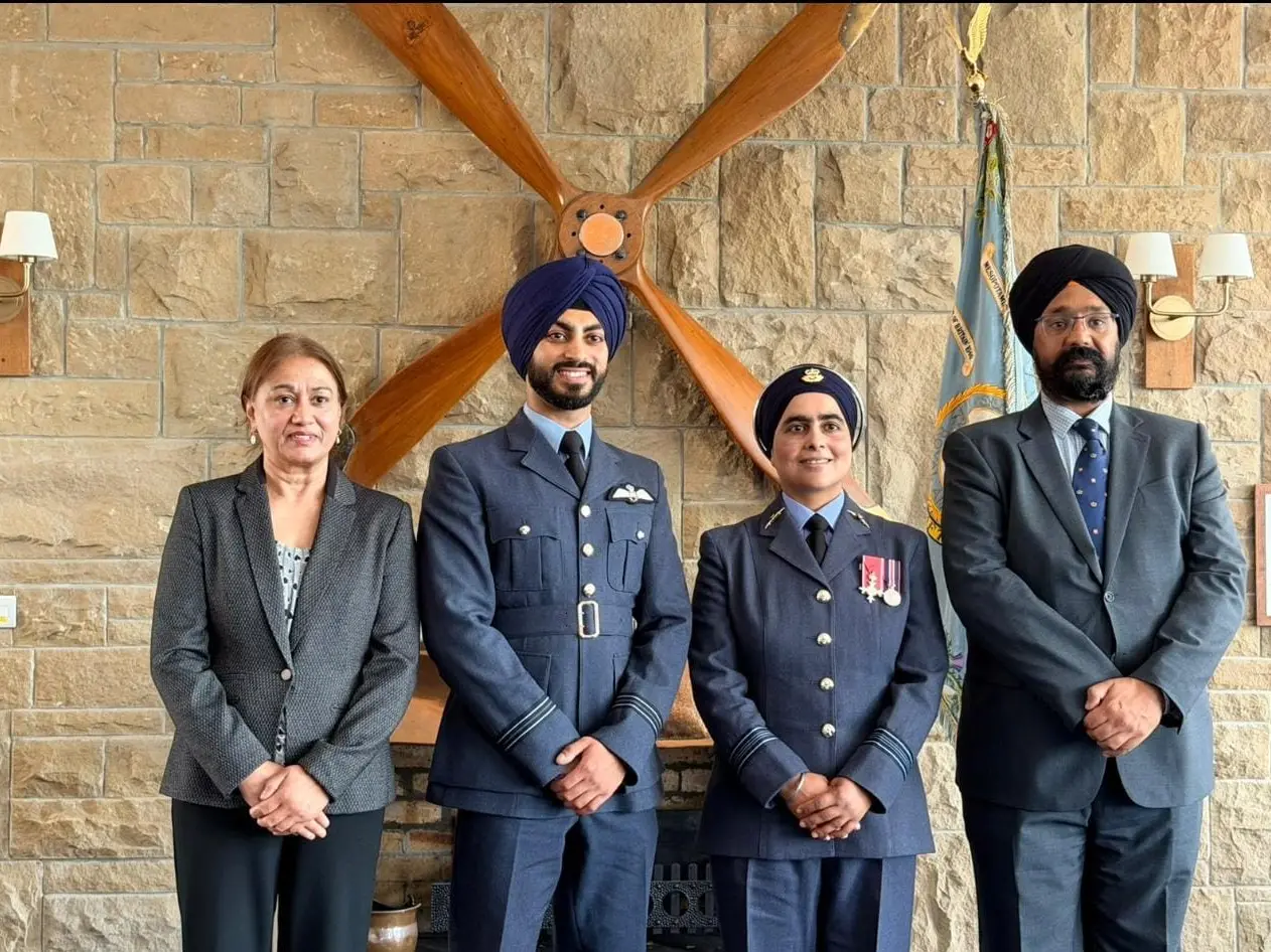 Britain gets its first Sikh fighter pilot since World War II Britain gets its first Sikh fighter pilot since World War II