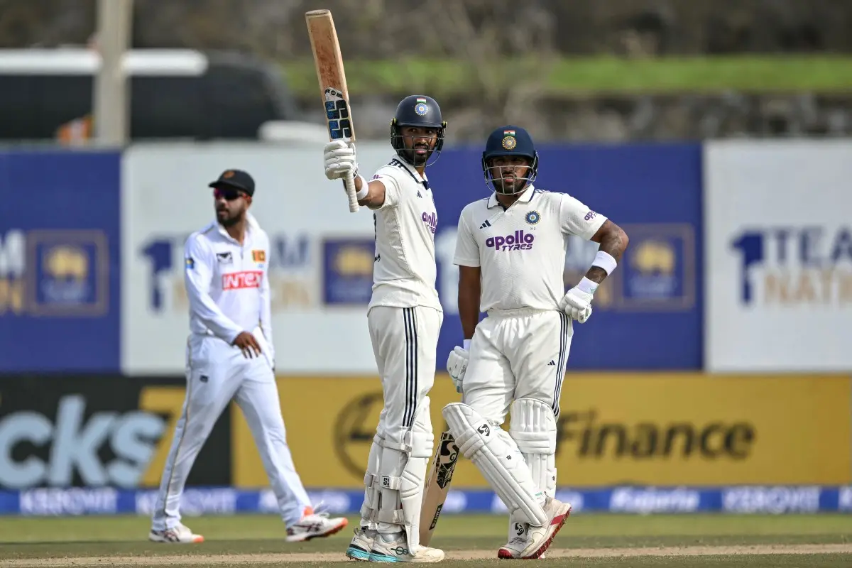 SL vs IND, 1st Test: Padikkal, Jurel shine as India dominate rain-hit Day 2