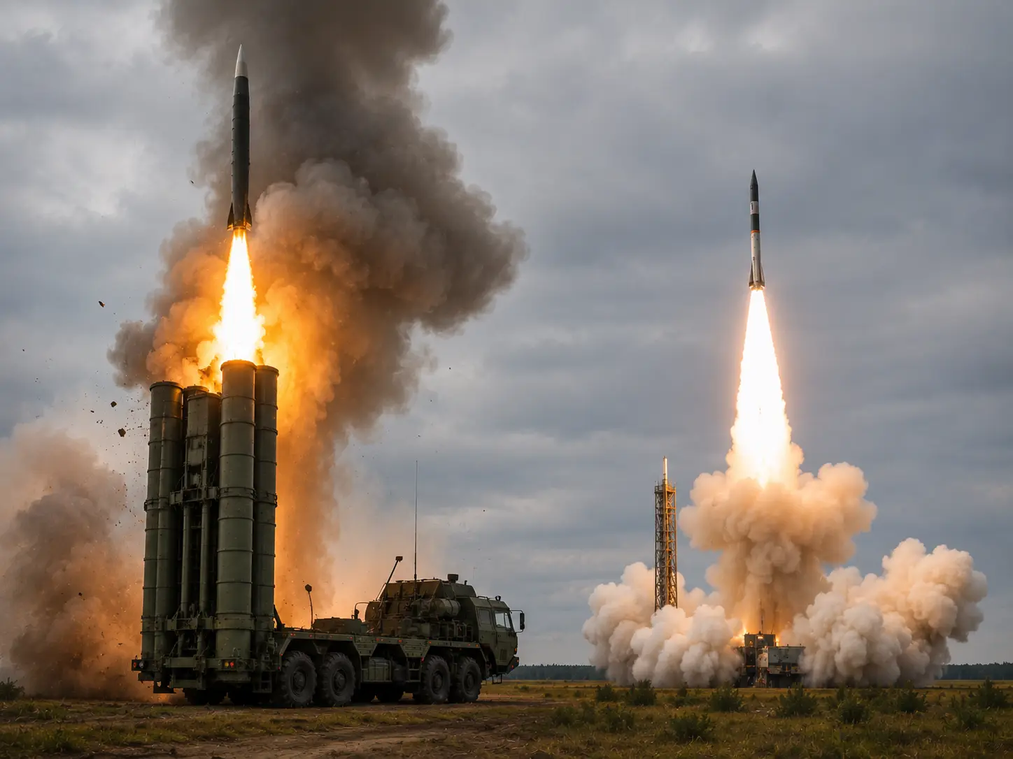 How loud is an S-400 launch compared with a rocket?