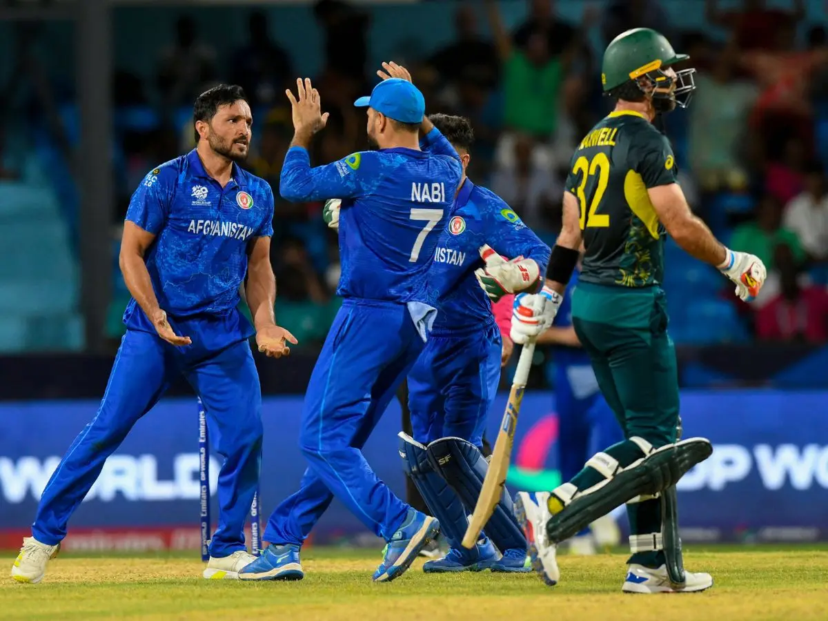 2024 T20 World Cup – AFG beat AUS by 21 Runs