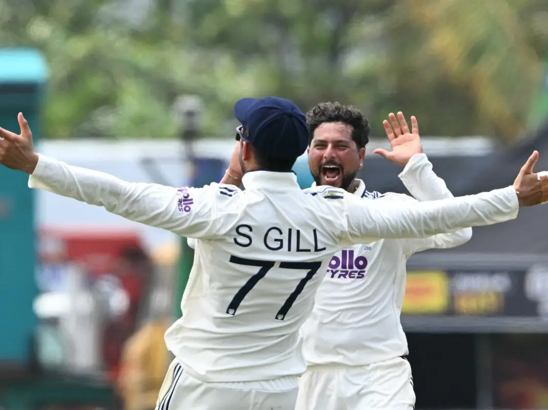 IND vs SL, 1st Test: Shubman Gill pulls off spectacular one-handed catch - WATCH IND vs SL, 1st Test: Shubman Gill pulls off spectacular one-handed catch - WATCH