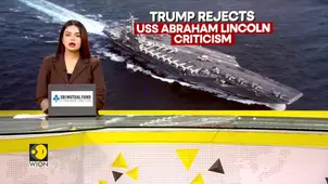Trump defends USS Abraham Lincoln amid reports of crew and supply problems