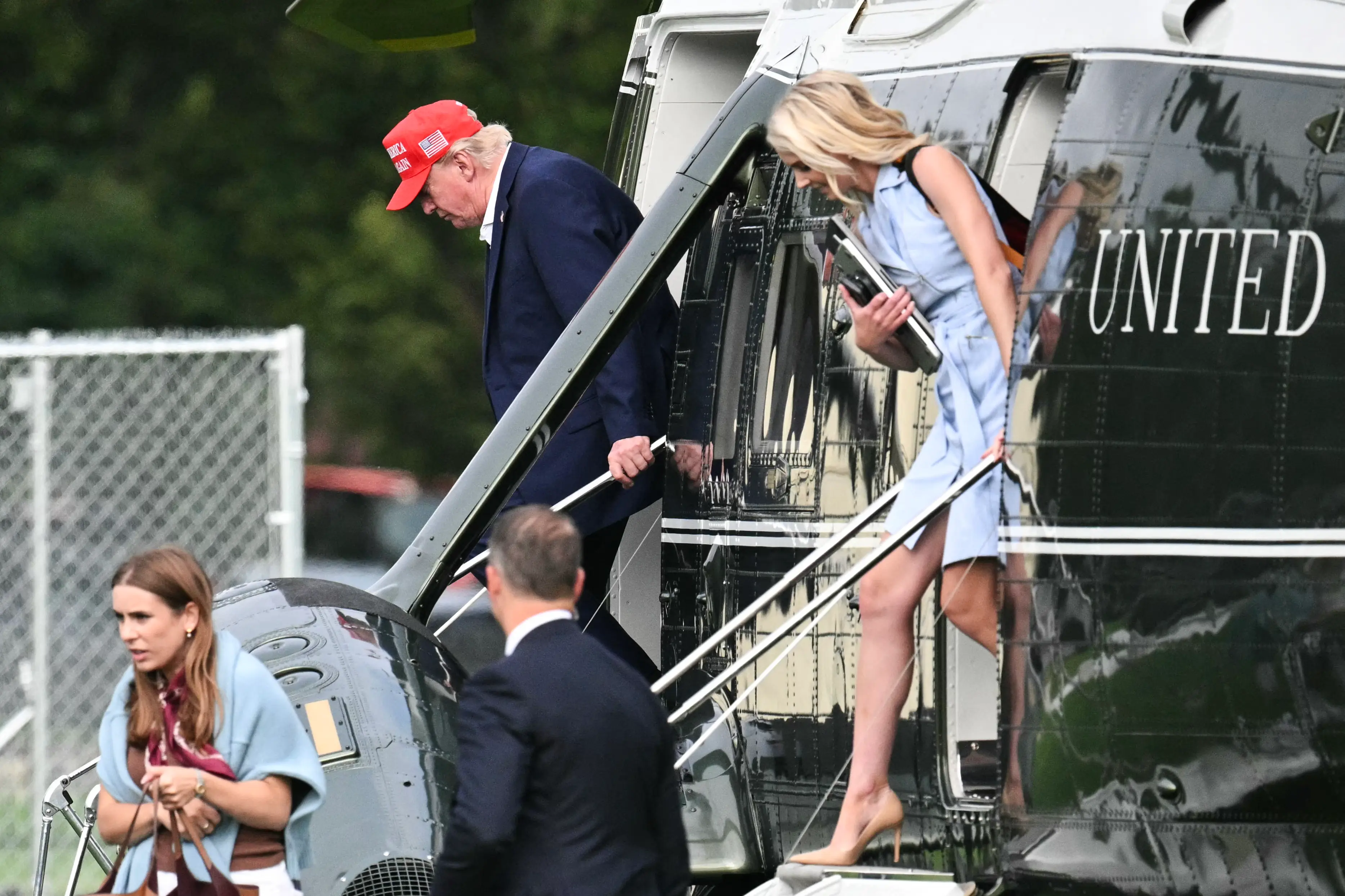 'Someday, your children will...': White House attacks CNN reporter after question about Trump aide Natalie Harp